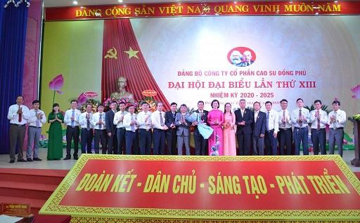 Đ/c Hồ Cường tái đắc cử Bí thư Đảng ủy Cao su Đồng Phú